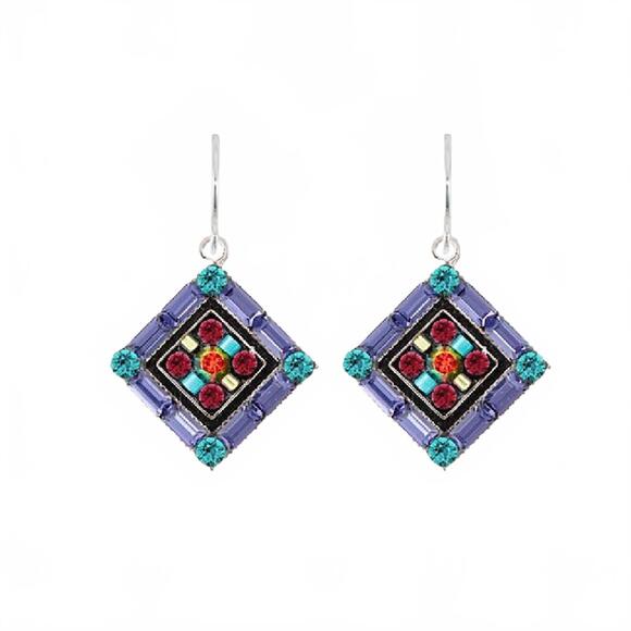 NEW FIREFLY JEWELRY women's la dolce vita earrings in crystal multi